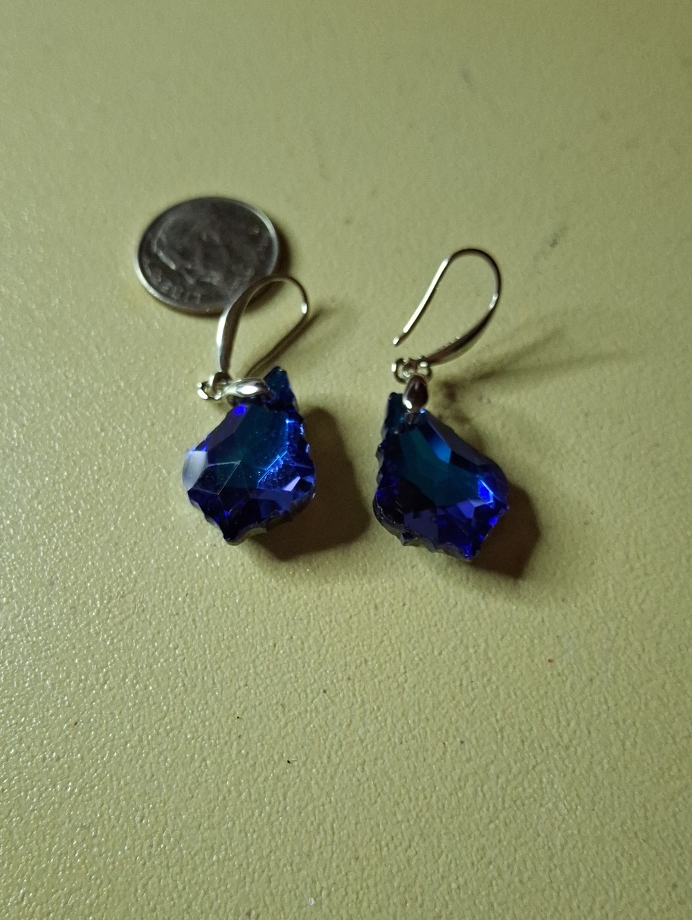 Royal Blue Earrings New